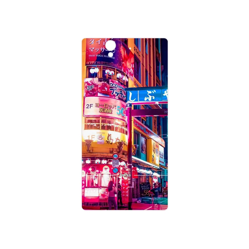 برچسب پوششی ماهوت مدل Tokyo City مناسب برای گوشی موبایل سونی Xperia Z