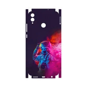 MAHOOT Smoke Rainbow Digital Art 1-FullSkin Cover Sticker for Honor 8X