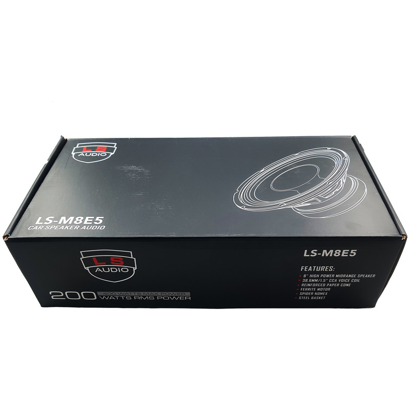 فول رنج خودرو ال اس آدیو مدل LS-M8E5 بسته دو عددی