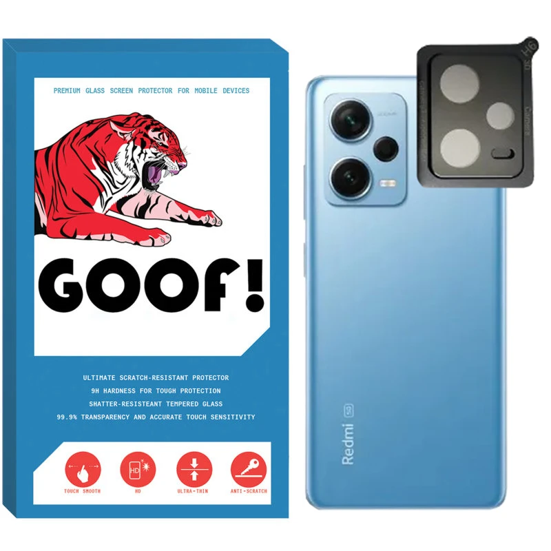  محافظ لنز دوربین گوف مدل LNZ3D-G مناسب برای گوشی موبایل شیائومی Redmi Note 12 Pro Plus