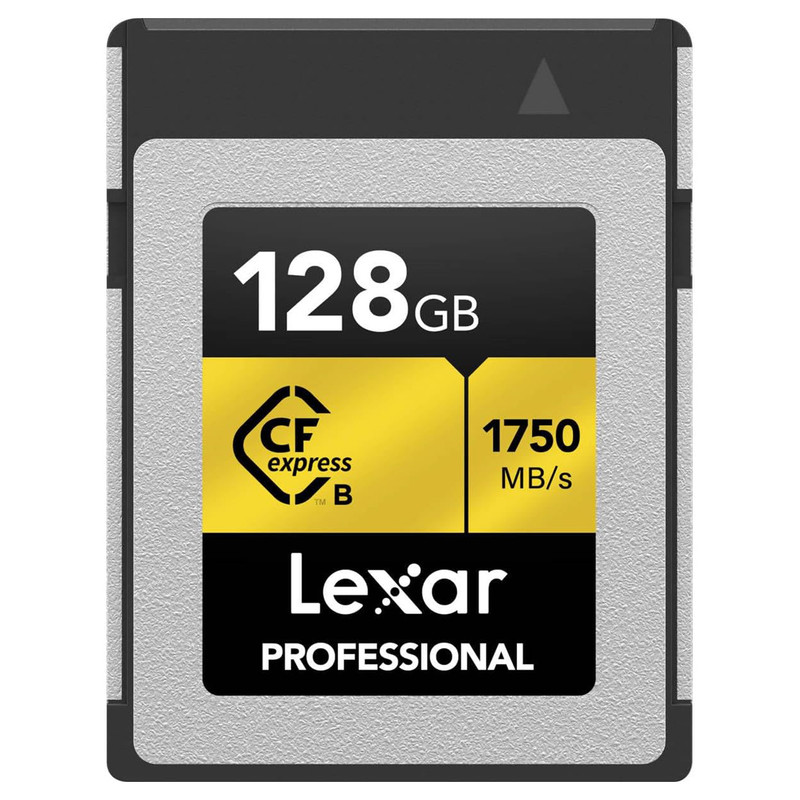  کارت حافظه CFexpress لکسار مدل Professional استاندارد Type B  سرعت 1750MB/s ظرفیت 128گیگابایت