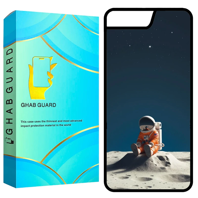 کاور قاب گارد طرح فضانورد مدل GCHP7 مناسب برای گوشی موبایل اپل iPhone 7 / 8 / SE 2020 / SE 2022