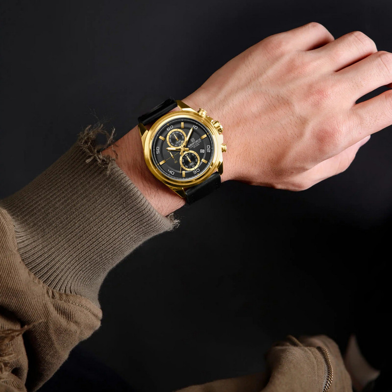 ساعت مچی عقربه‌ای کوارتز مردانه نیوی فورس مدل سه موتوره کد NF8075GB