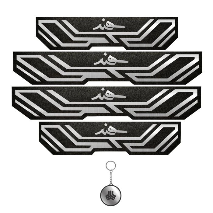 برچسب پارکابی خودرو مهدیار کد PKA 2062 مناسب برای سهند مجموعه 4 عددی به همراه جاکلیدی