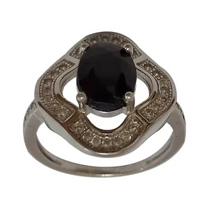 انگشتر نقره زنانه سلین کالا مدل یاقوت ce-As046