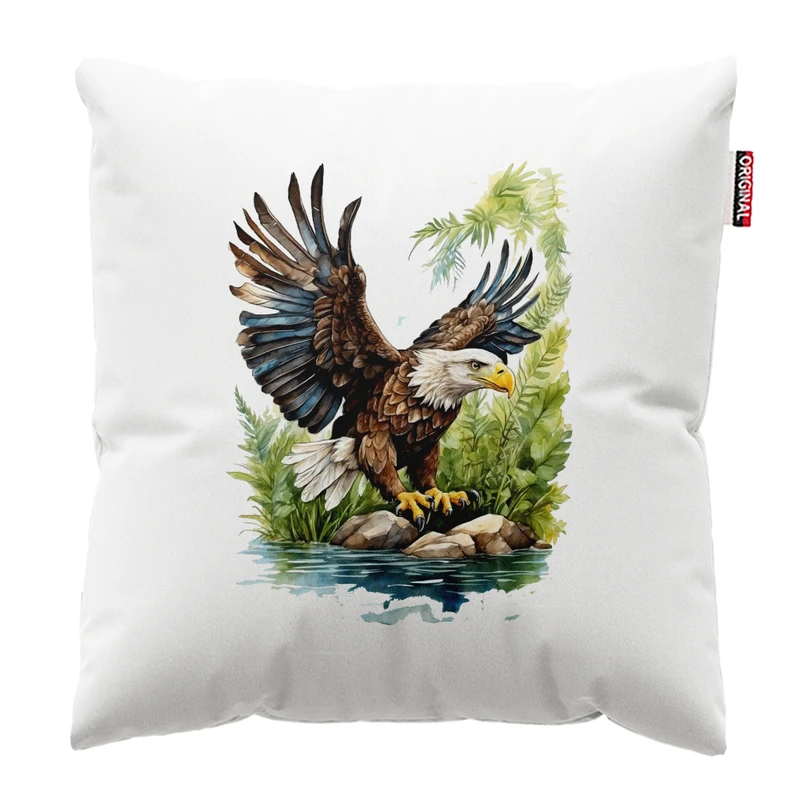 کوسن مدل عقاب  سایز 30*30 سانتی متر