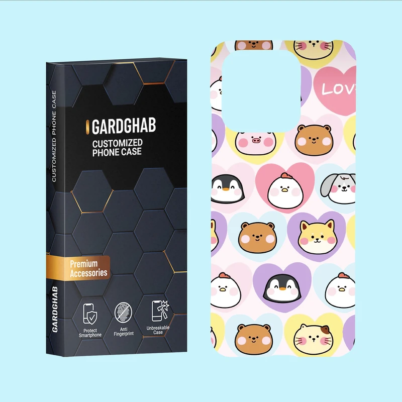 کاور گارد قاب مدل فانتزی مناسب برای گوشی موبایل شیائومی Redmi 12C / Poco C55