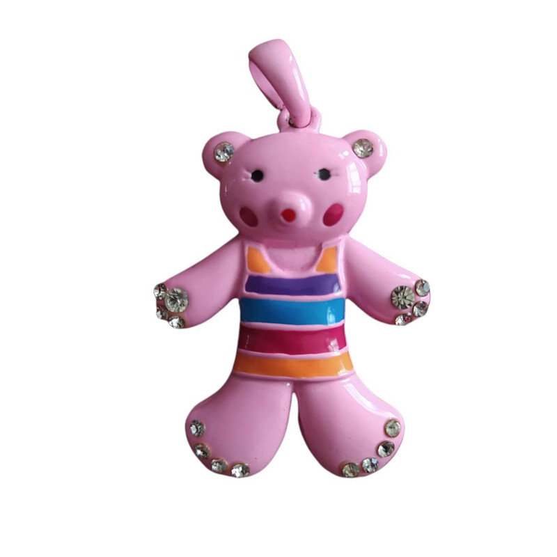 آویز گردنبند دخترانه مدل خرس