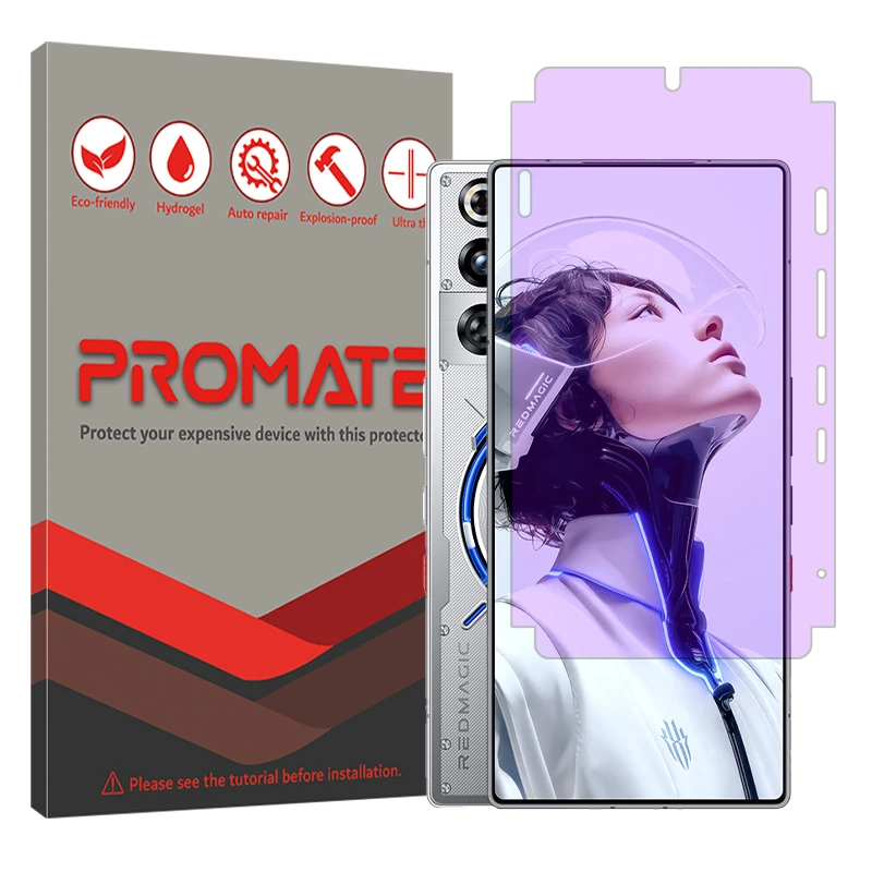 محافظ صفحه محافظ چشم پرومیت مدل هیدروژلی مناسب برای گوشی موبایل زد تی ای nubia RedMagic 11 Pro Plus 