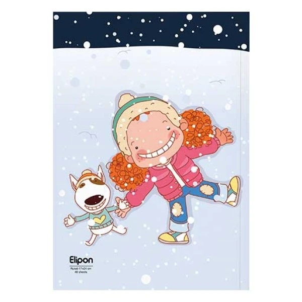 دفتر مشق 40 برگ الیپون با کد 2921226