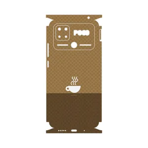 MAHOOT Minimal Cup of Coffee Icon-FullSkin Cover Sticker for Xiaomi Poco C40