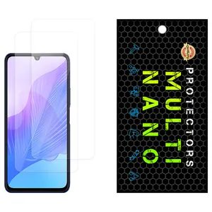 Multi Nano X-S2N Model Transparent Screen Protector Suitable For Huawei Enjoy Z 5G Mobile Phone Pack Of 2