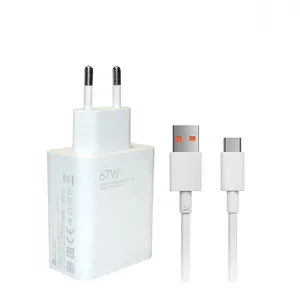 شارژر  مدل MDY TURBO 67W به همراه کابل تبدیل USB-C 