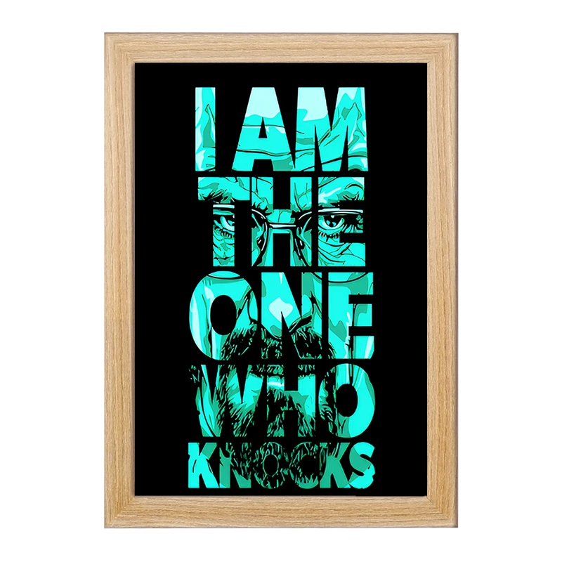 تابلو خندالو مدل بریکینگ بد (Breaking Bad) کد F10358