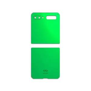 MAHOOT Matte-Green Cover Sticker for Samsung Galaxy Z Flip