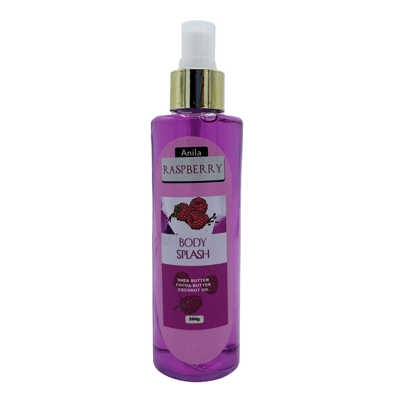 بادی اسپلش زنانه آنیلا مدل rasberry حجم 250 میلی لیتر بادی اسپلش زنانه آنیلا مدل rasberry حجم 250 میلی لیتر