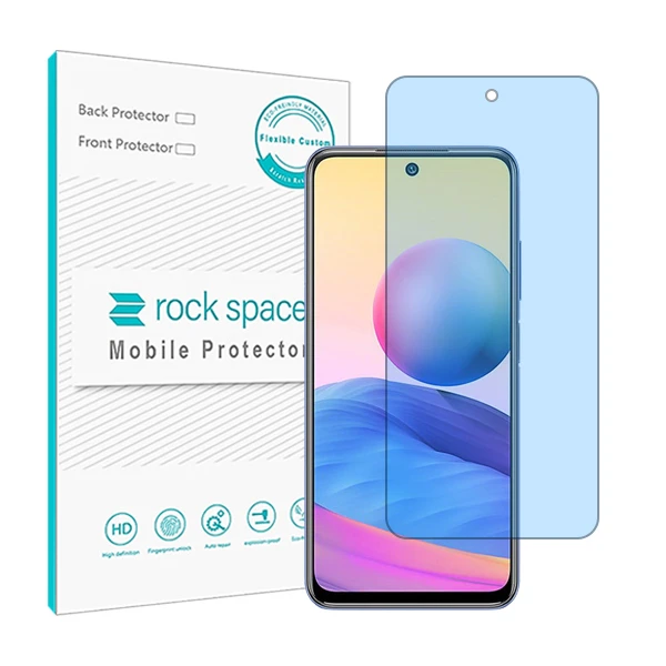 محافظ صفحه نمایش آنتی بلو راک اسپیس مدل HyBLU مناسب برای گوشی موبایل  شیائومی Redmi Note 10T 5G