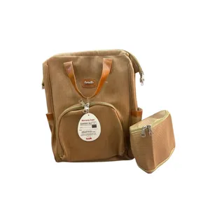 ساک لوازم کودک و نوزاد ببتو مدل راه راه به همراه کیف کوچک