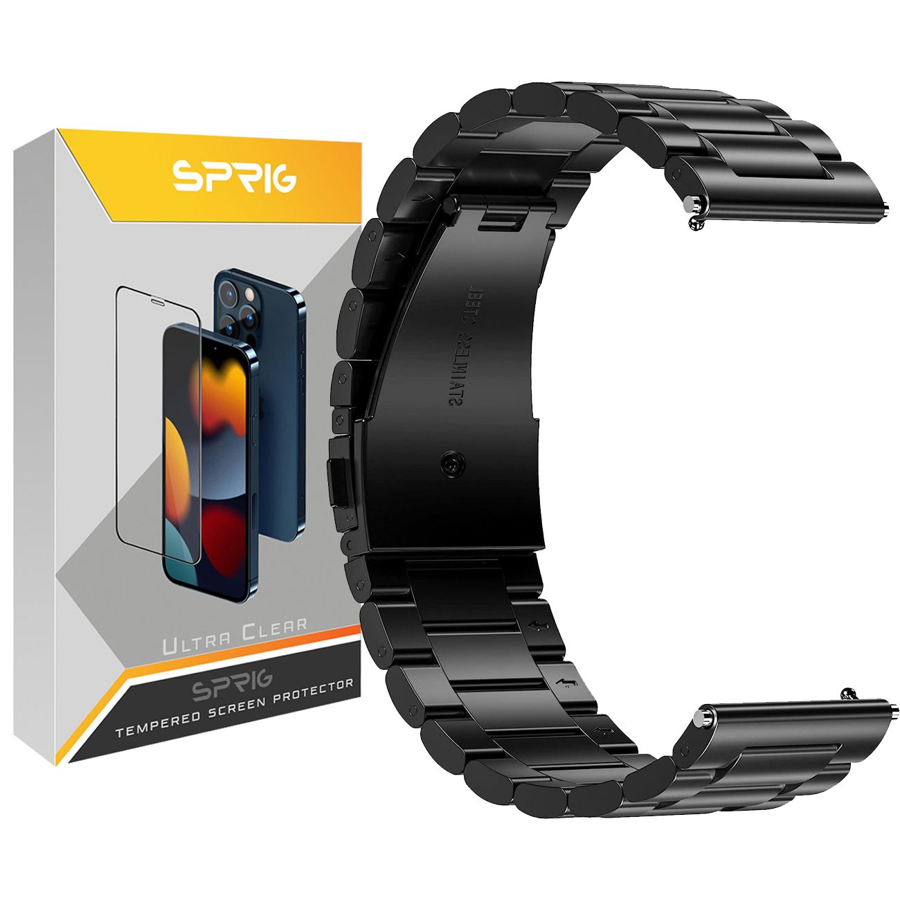 بند اسپریگ مدل 3Bid Lux مناسب برای ساعت هوشمند سامسونگ Galaxy Watch 5 40mm / Watch 5 44mm / Watch 5 pro 45mm -  - 5
