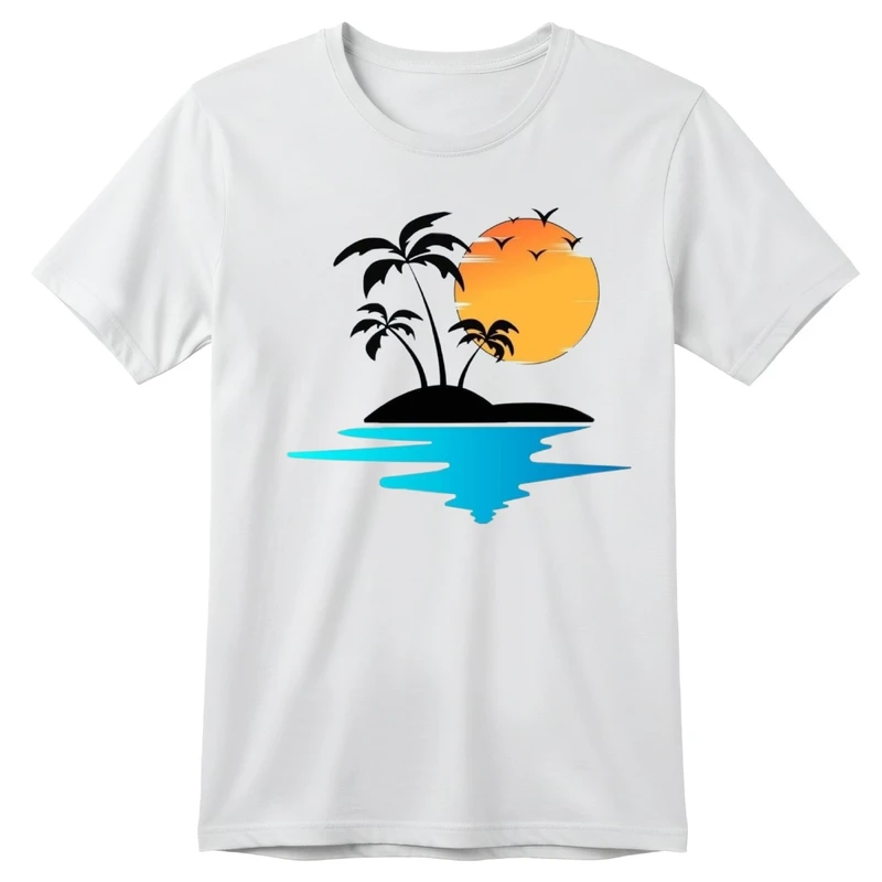 تی‌شرت آستین کوتاه بچگانه مدل هاوایی کد p2 