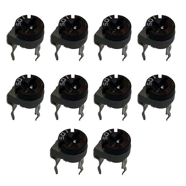 مقاومت پتانسیومتر 1 مگا اهم کد WH06-2-105 بسته 10 عددی