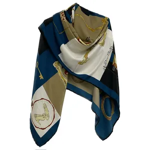 روسری زنانه مدل نخی ژاکارد قواره بزرگ