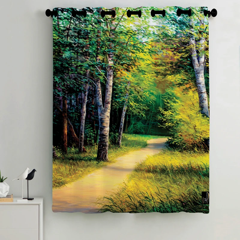 پرده مدل C2-50341 سایز 190x140 سانتی متر