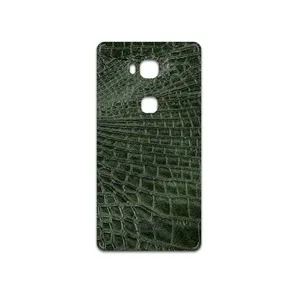 MAHOOT Green-Crocodile-Leather Cover Sticker for Honor 5X