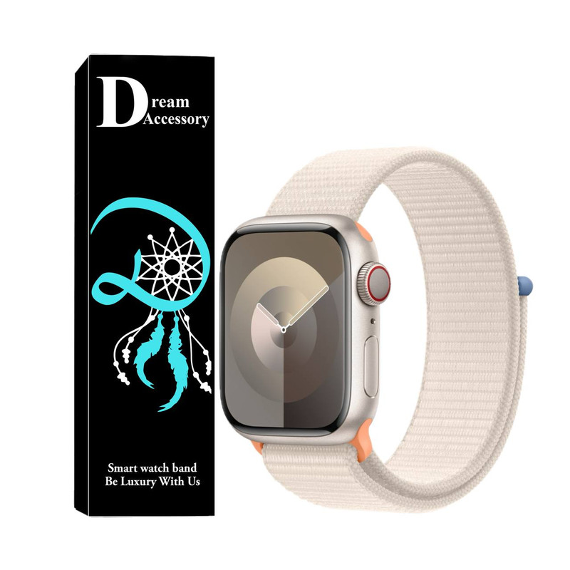 بند دریم مدل Sport Loop مناسب برای اپل واچ سری 10 سایز 40 میلیمتری مدل WATCH SE 10