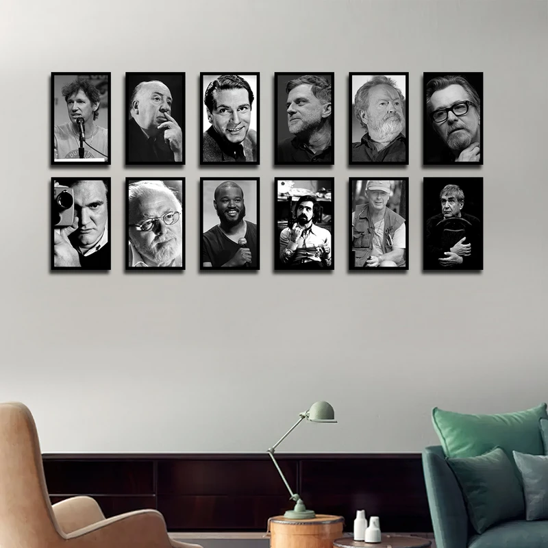 تابلو بکلیت طرح مشاهیر سینما مدل شاین اکلیلی B-1738 مجموعه 12 عددی