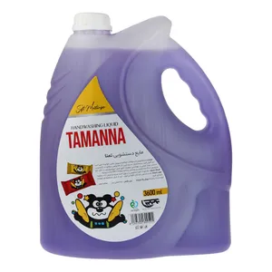 مایع دستشویی آدامس بادکنکی تمنا مدل 04 حجم 3600 میلی لیتر