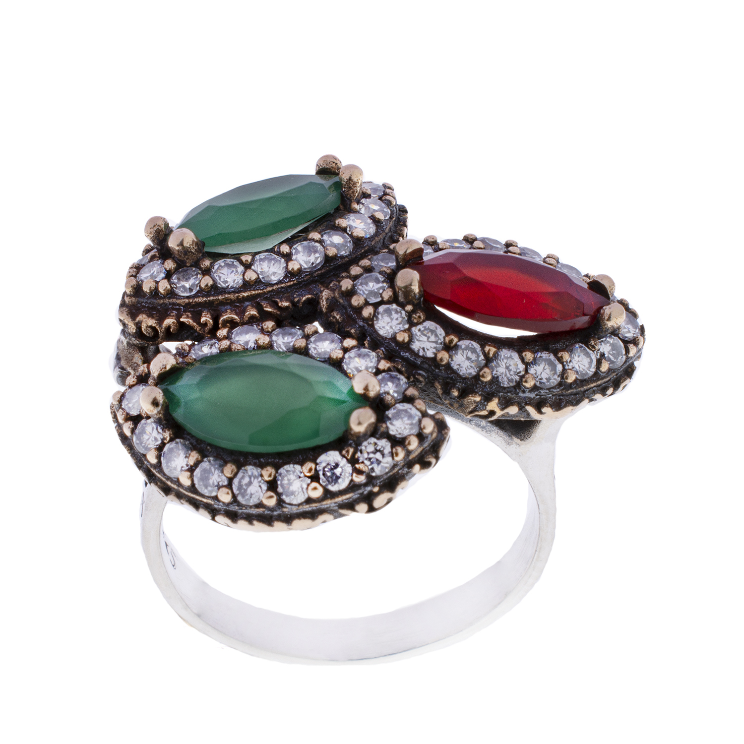 انگشتر نقره زنانه مدل AZ1083