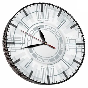 ساعت دیواری مدل مدرن دیجیتال