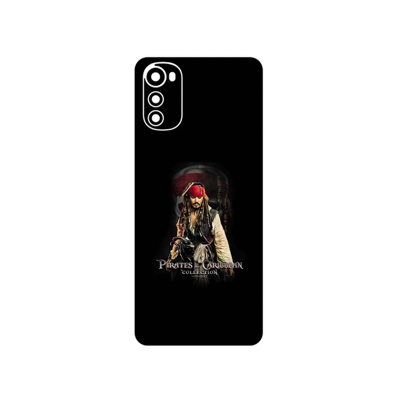 برچسب پوششی ماهوت مدل PIRATES OF THE CARIBBEAN مناسب برای گوشی موبایل موتورولا Moto E32s