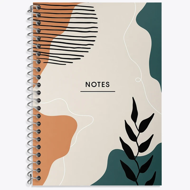 دفتر نت موسیقی 50 برگ خندالو طرح مینیمال کد N2421