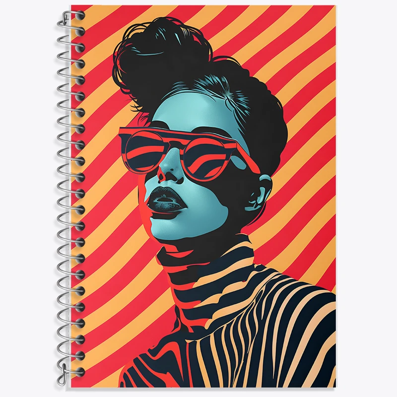 دفتر نت موسیقی 50 برگ خندالو طرح دخترانه کد F7461