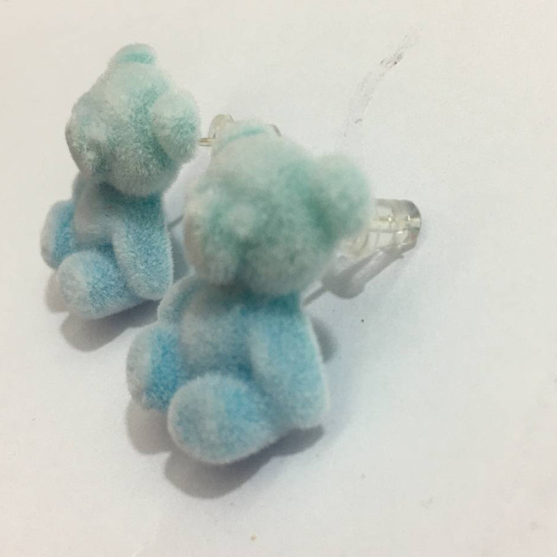 گوشواره دخترانه مدل عروسکی کد AAC-206 گوشواره دخترانه مدل عروسکی کد AAC-206