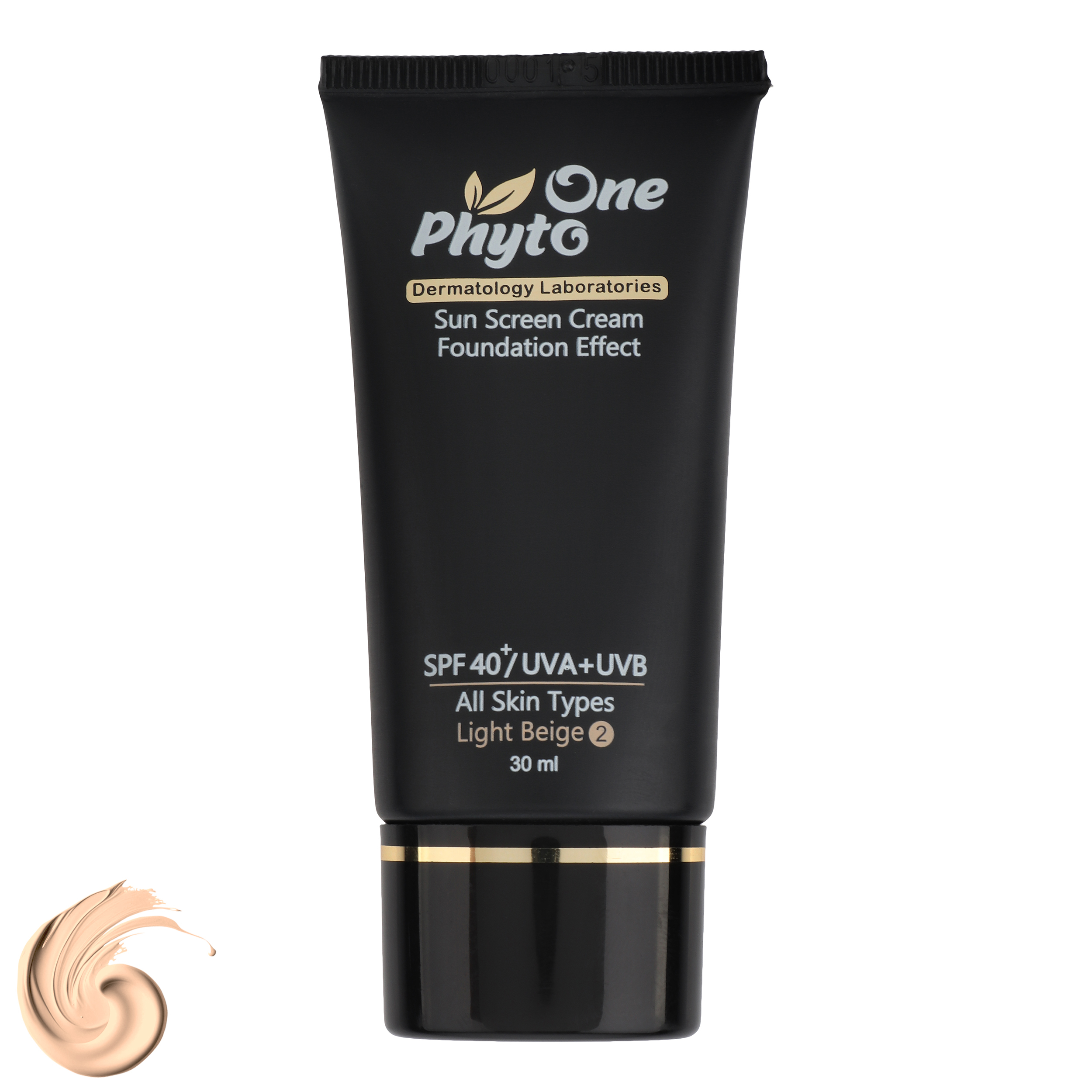 کرم ضد آفتاب رنگی فیتو وان SPF 40 مدل 981 ‌حاوی ‌محافظ UVA و UVB مناسب انواع پوست‌ حجم 30 میلی‌لیتر