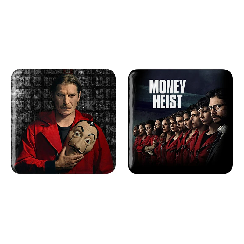 مگنت خندالو مدل مارسلا سریال Money Heist کد 32233240 مجموعه 2 عددی