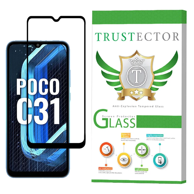 محافظ صفحه نمایش سرامیکی تراستکتور مدل CMC-T مناسب برای گوشی موبایل شیائومی Poco C31