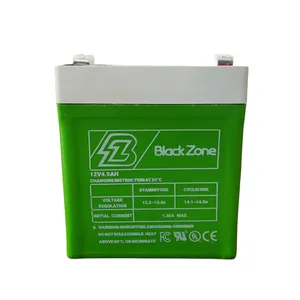 باتری UPS با ولتاژ 12 ولت و شدت جریان 4.5 آمپرساعت مدل بلک زون