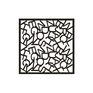 تایل سقفی کد HDS111TM سایز 60x60 سانتی متر بسته 4 عددی
