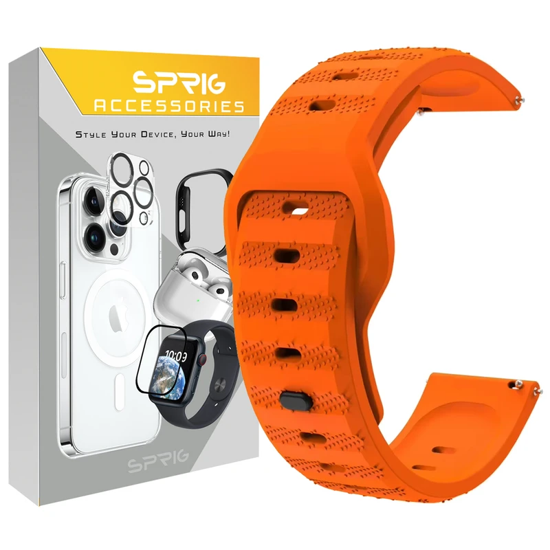 بند اسپریگ مدل Spig Sport TW مناسب برای ساعت هوشمند هپی تاچ K59 Pro / K56 Pro Ultra