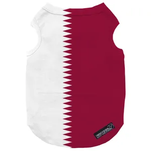 لباس سگ و گربه 27 طرح Qatar Dog کد MH755 سایز M