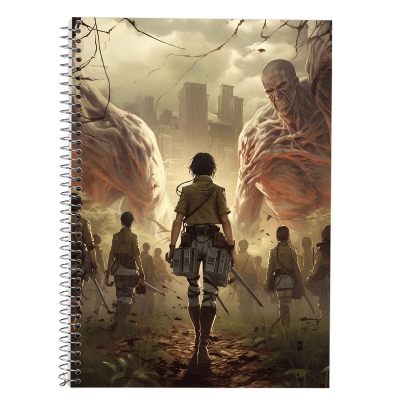 دفتر لغت 50 برگ مدوپد طرح تایتان Titan کد DF11935