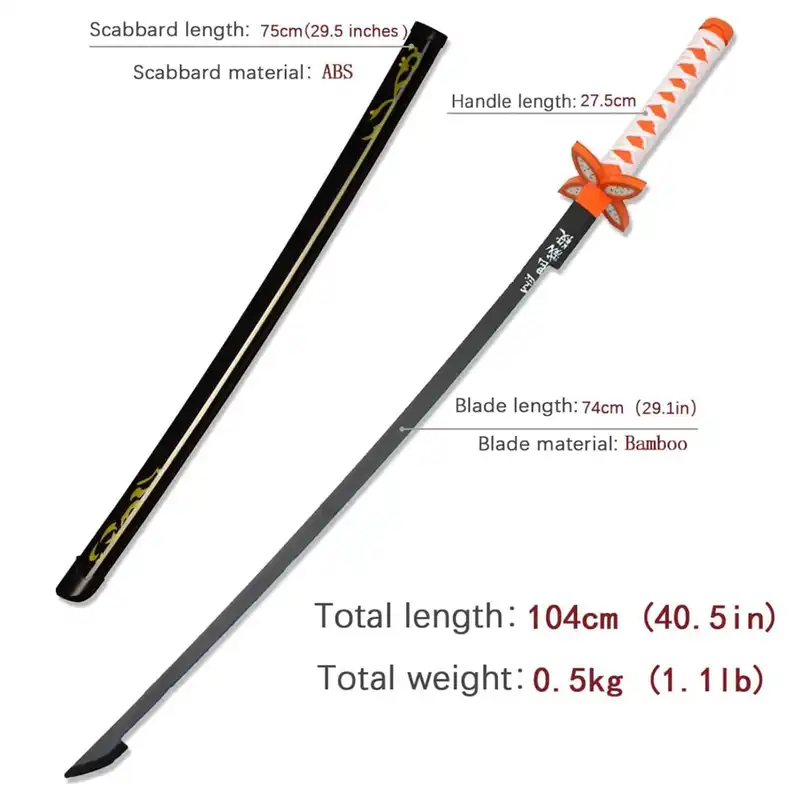 شمشیر  اسباب بازی مدل شینوبو کوچو Shinobu Kocho طرح شیطان کش Demon Slayer کد 02