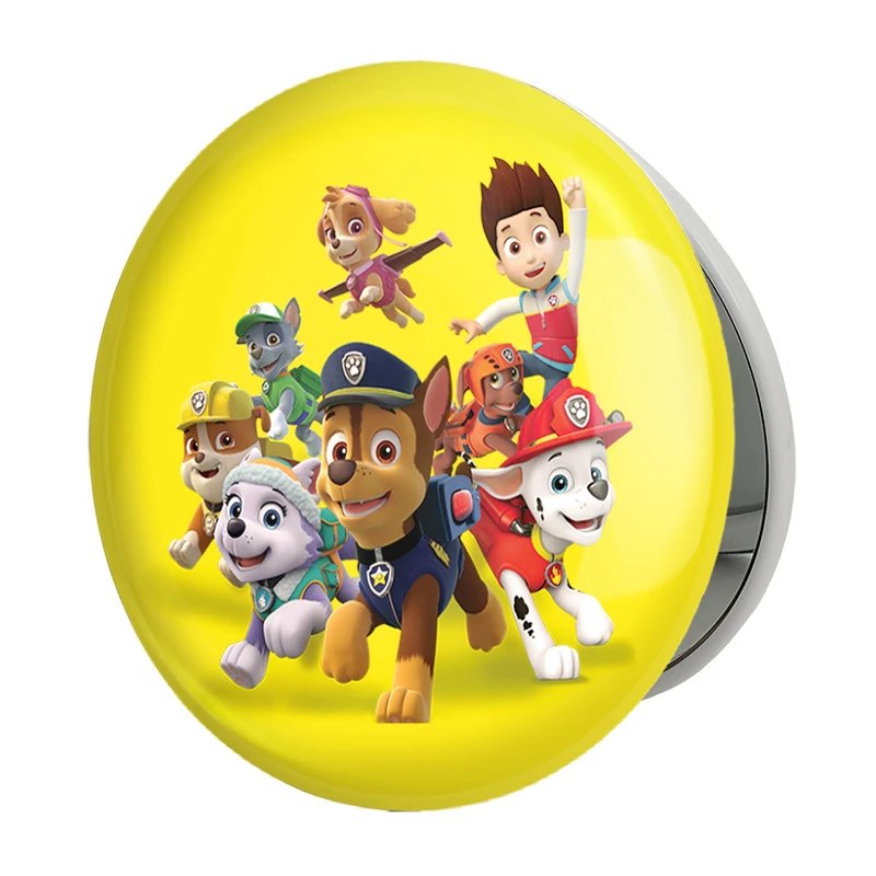 آینه جیبی خندالو طرح سگ های نگهبان Paw Patrol مدل تاشو کد 3125 