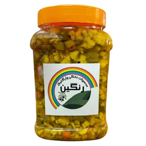 ترشی لیته ریز رنگین-1.5 کیلوگرم
