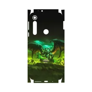 MAHOOT Warcraft Game Series-FullSkin Cover Sticker for Motorola One Macro
