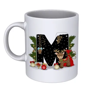 ماگ طرح سرامیکی کریسمس کد M